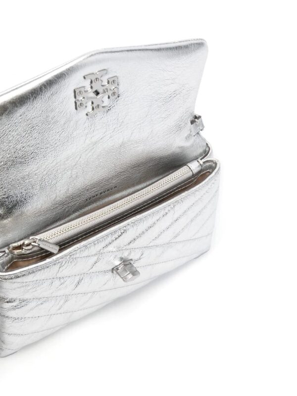 Tory Burch  Kira metallic quilted crossbody bag - Image 4