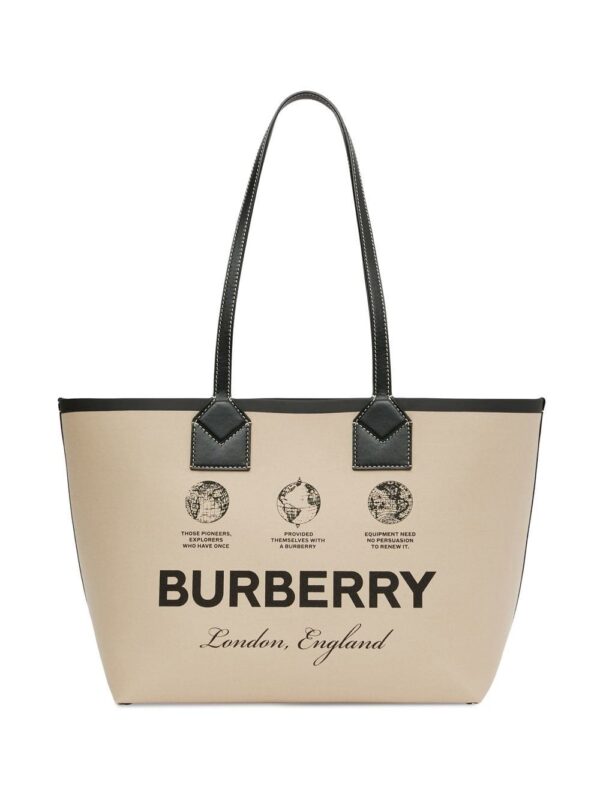 Burberry logo-print small London bag