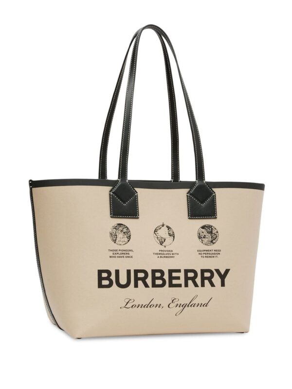 Burberry logo-print small London bag - Image 5