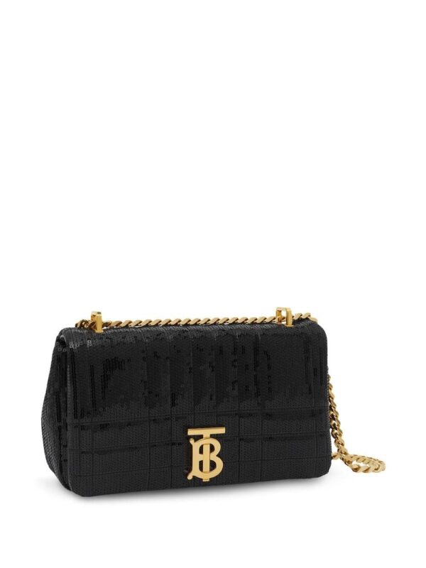 Burberry sequinned quilted small Lola bag - Image 4