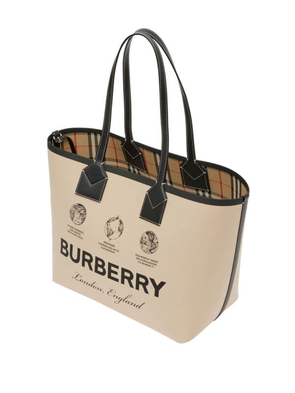 Burberry medium Heritage tote bag - Image 4