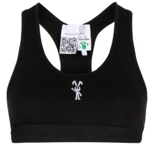 Natasha Zinko  embroidered-logo sports bra