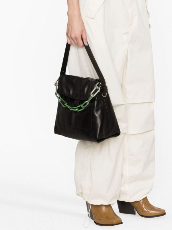 Off-White Ow Booster leather shoulder bag - Image 3