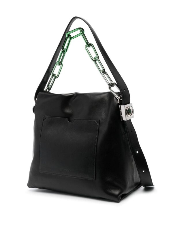 Off-White Ow Booster leather shoulder bag - Image 4