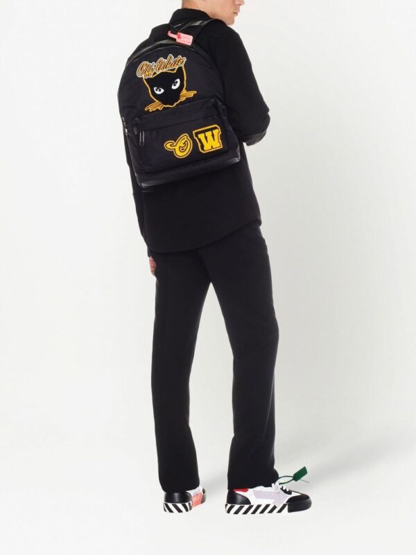 Off-White Hard Core Patches varsity backpack - Image 2
