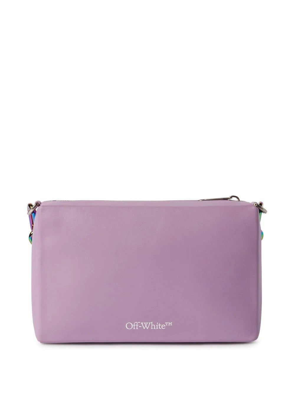 Off-White Block Pouch Quote clutch bag - Image 5