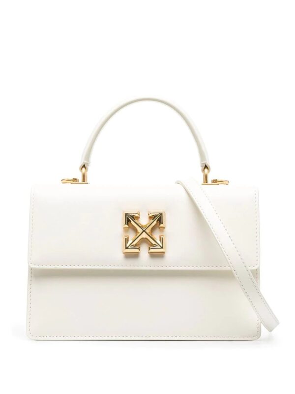 Off-White  Jitney 1.4 leather tote bag