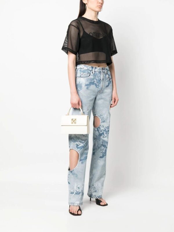Off-White  Jitney 1.4 leather tote bag - Image 2