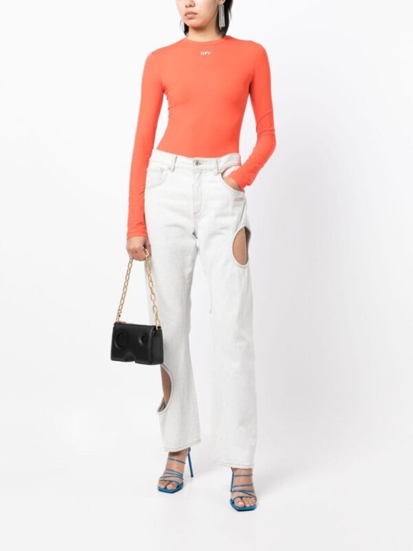 Off-White Burrow leather shoulder bag - Image 2