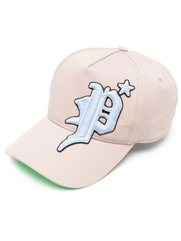 Philipp Plein logo-patch baseball cap