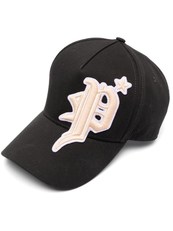Philipp Plein logo-patch baseball cap