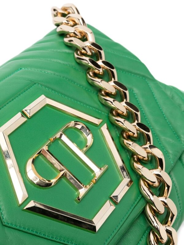 Philipp Plein Matelassé Hexagon shoulder bag - Image 4
