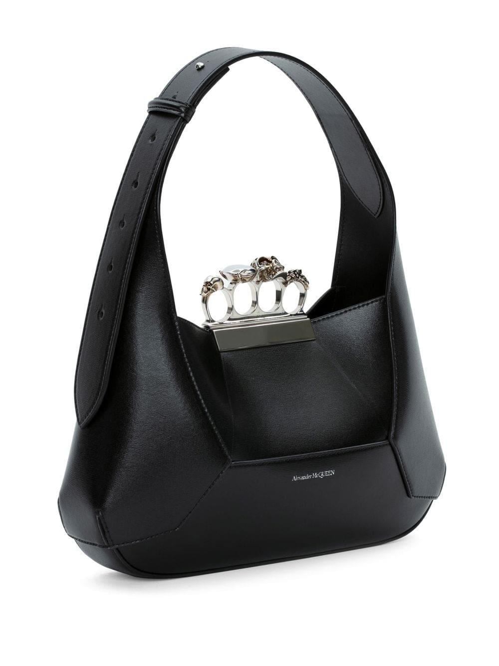 Alexander McQueen leather logo-print bag - Image 3