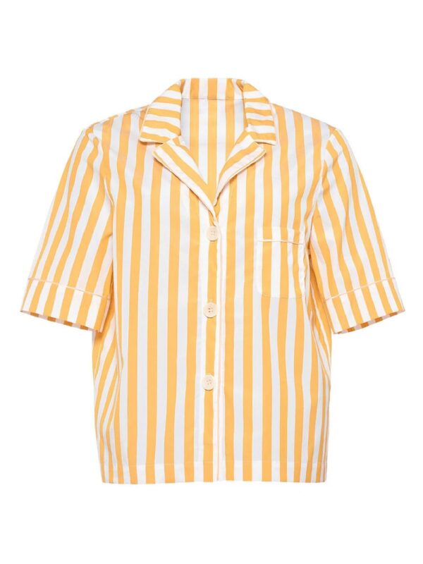 ERES  Orangeade stripe-print shirt