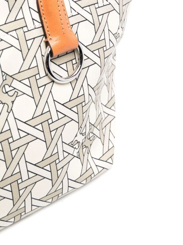 Tory Burch Basketweave tote bag - Image 4