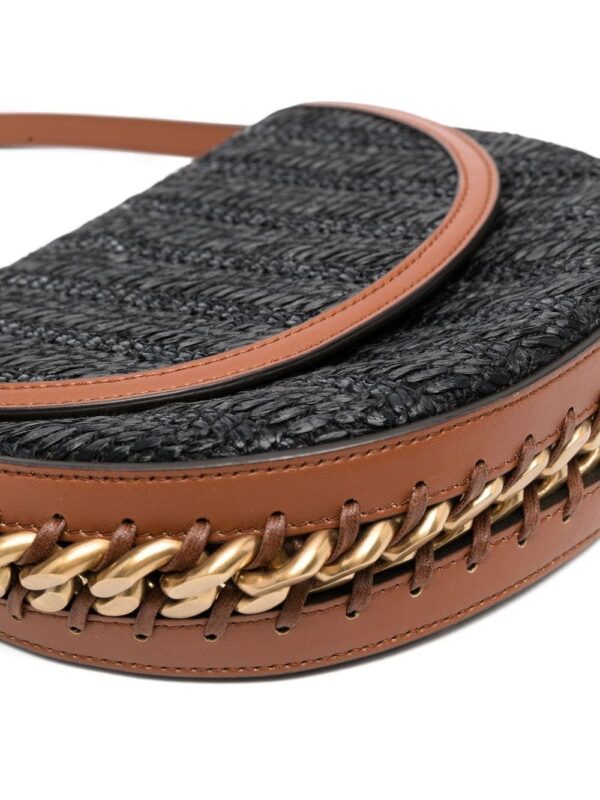 Stella McCartney weaved rafia shoulder bag - Image 4