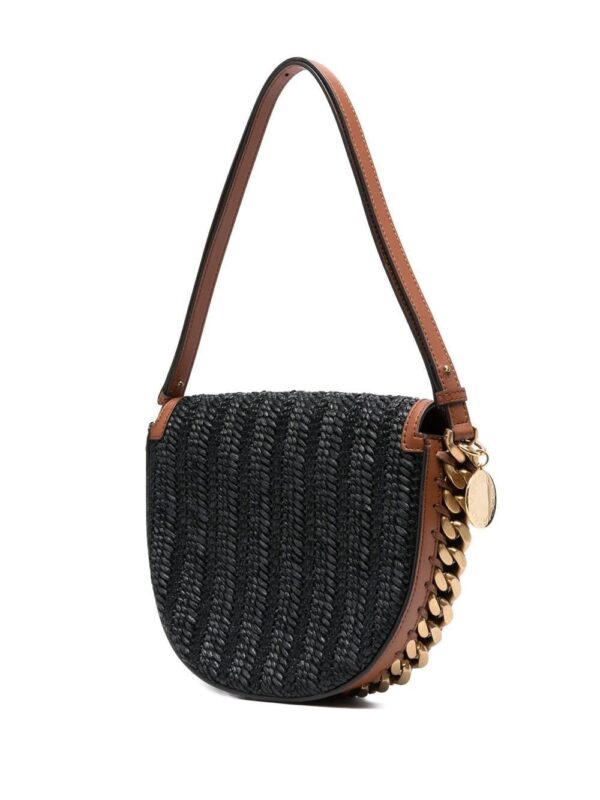 Stella McCartney weaved rafia shoulder bag - Image 3