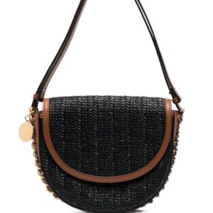 Stella McCartney weaved rafia shoulder bag
