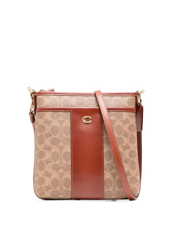Coach Kitt monogram crossbody bag