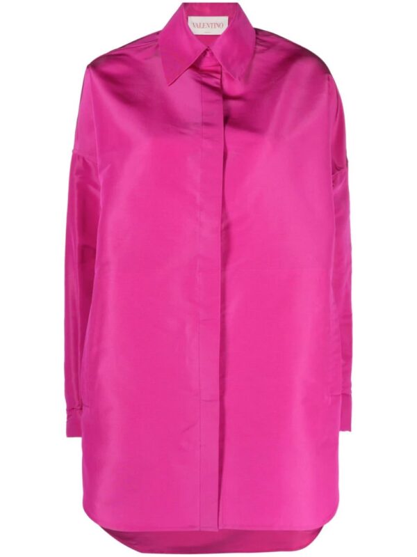 Valentino Garavani  oversized silk shirt