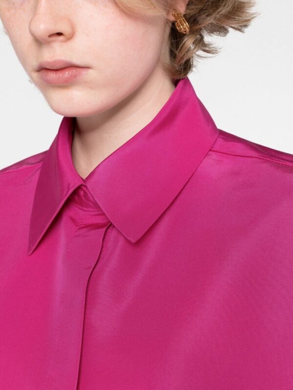 Valentino Garavani  oversized silk shirt - Image 3