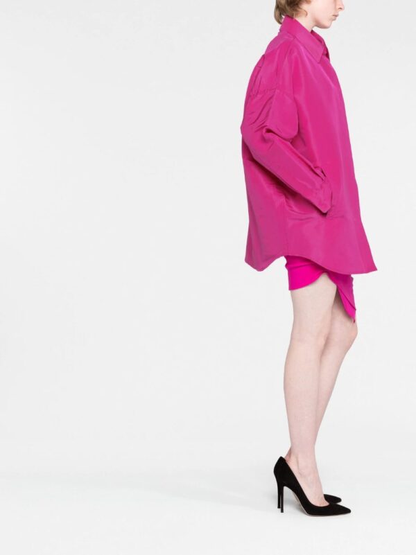 Valentino Garavani  oversized silk shirt - Image 4
