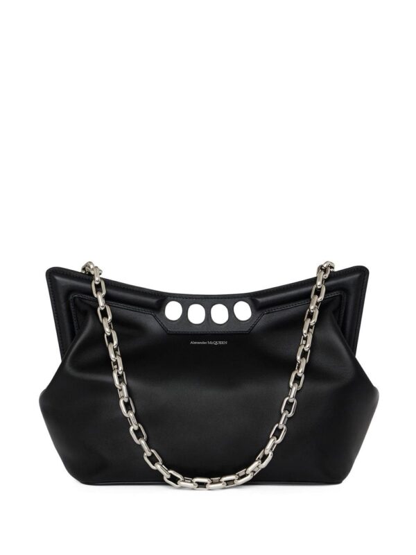 Alexander McQueen The Peak curved tote bag