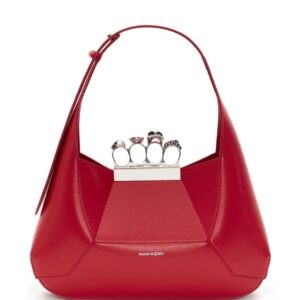 Alexander McQueen Swarovski crystal-embellished Four Ring bag