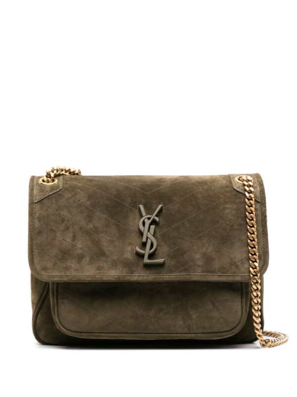 Saint Laurent medium Niki suede shoulder bag