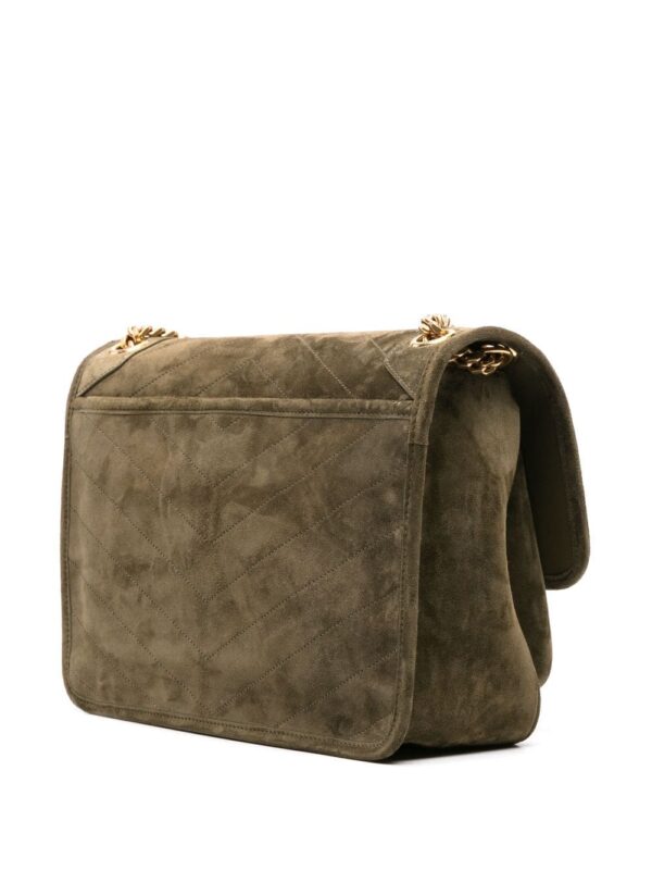 Saint Laurent medium Niki suede shoulder bag - Image 3