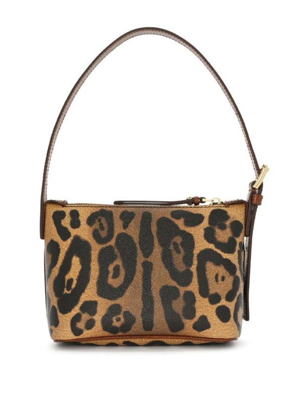 Dolce & Gabbana Crespo leopard-print shoulder bag - Image 2
