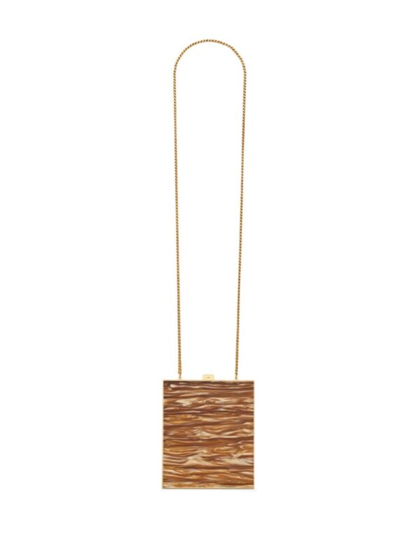Saint Laurent Tuxedo YSL plaque clutch bag - Image 2