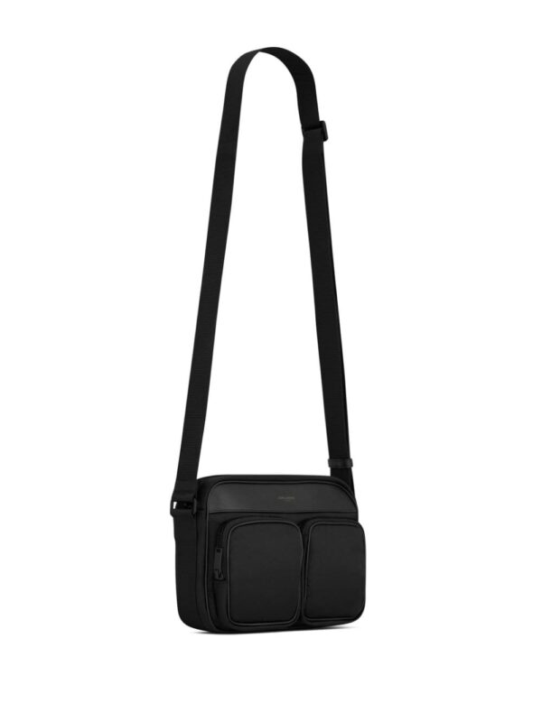 Saint Laurent logo-print shoulder bag - Image 3