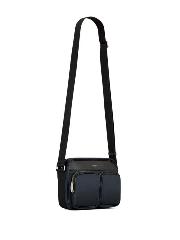 Saint Laurent logo-print shoulder bag - Image 3