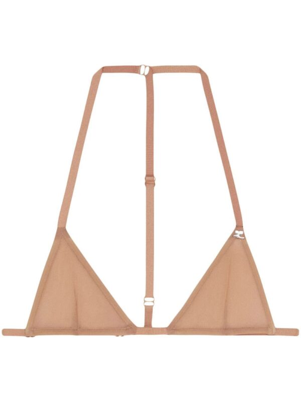 Courrèges  2nd-Skin triangle bra