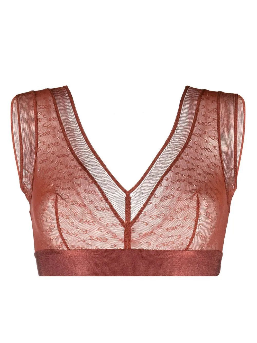 ERES Equilibre monogram bralette