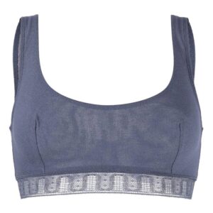 ERES Chiffon crop-top bra