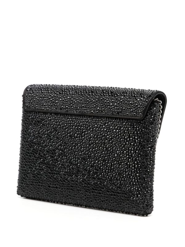 Versace La Medusa crystal envelope clutch - Image 3