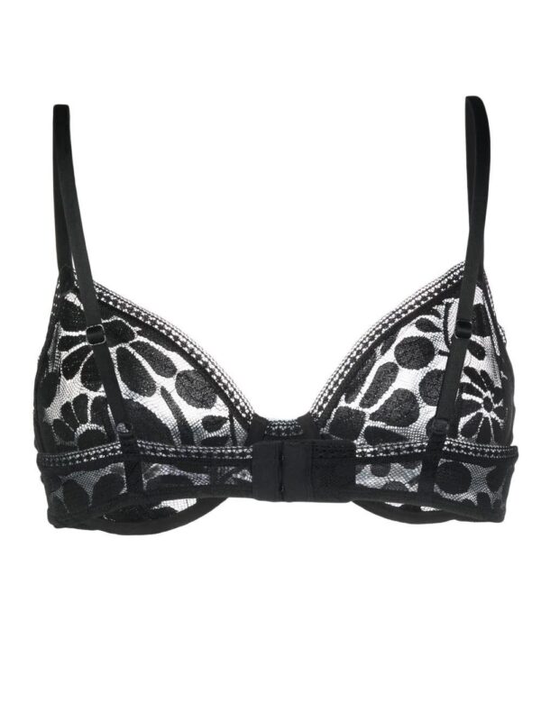 ERES  floral-lace detail full-cup bra - Image 2