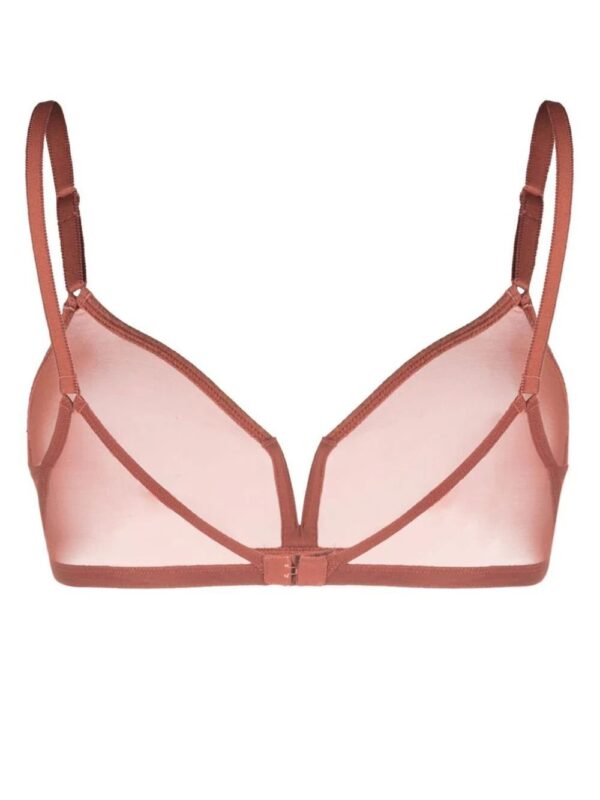 ERES  contrasting-trim spaghetti-strap bra - Image 2