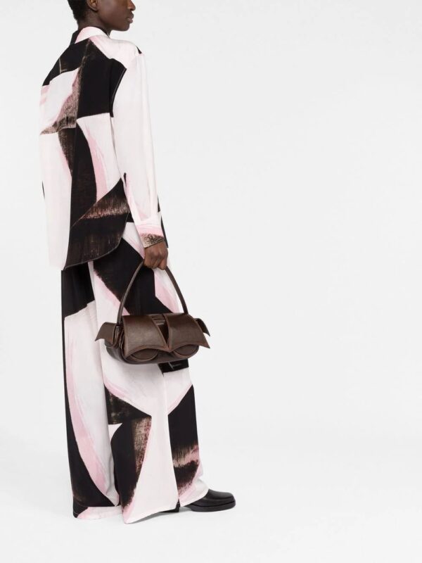 Alexander McQueen  painterly-print long-sleeved shirt - Image 4