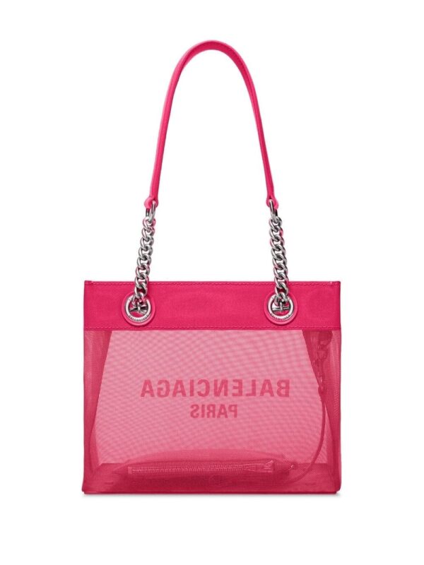 Balenciaga small Duty Free mesh tote bag - Image 3