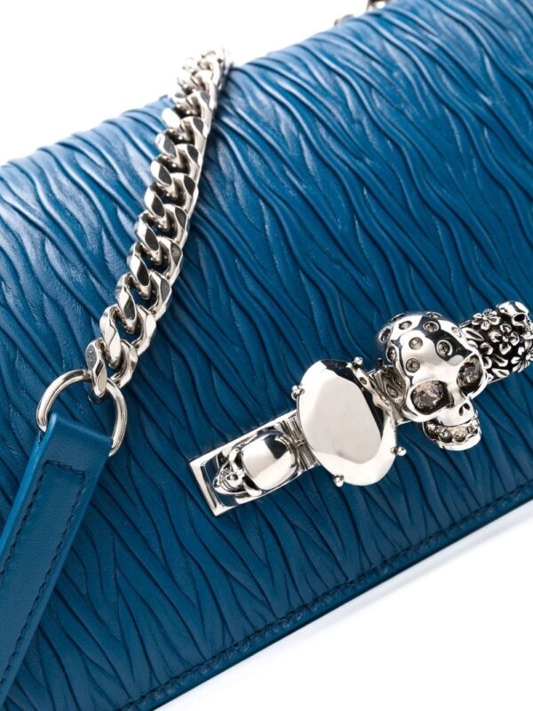 Alexander McQueen Four Ring leather shoulder bag - Image 4