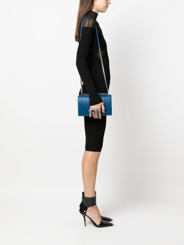 Alexander McQueen Four Ring leather shoulder bag - Image 2