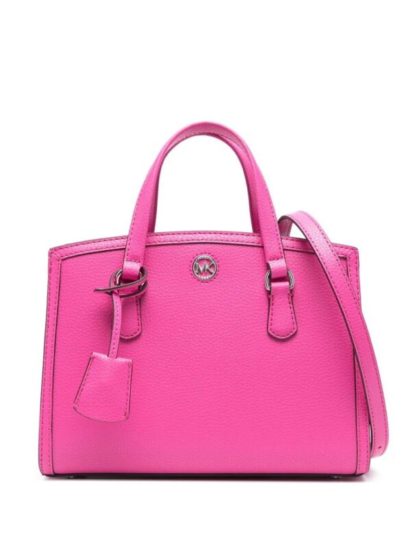 Michael Michael Kors  leather logo-plaque bag