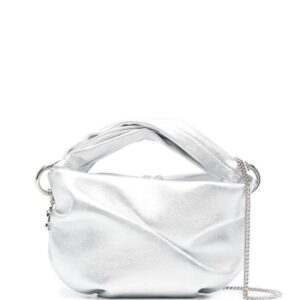Jimmy Choo Bonny metallic-effect tote bag
