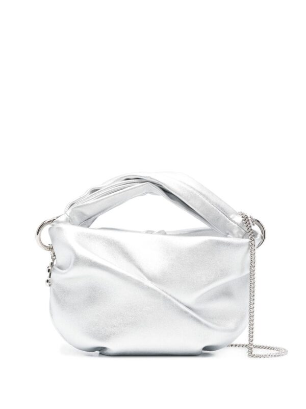 Jimmy Choo Bonny metallic-effect tote bag
