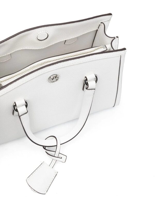 Michael Michael Kors  leather logo-plaque handbag - Image 4