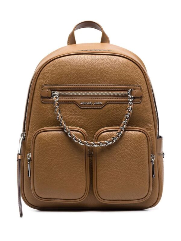 Michael Michael Kors  logo-plaque leather backpack