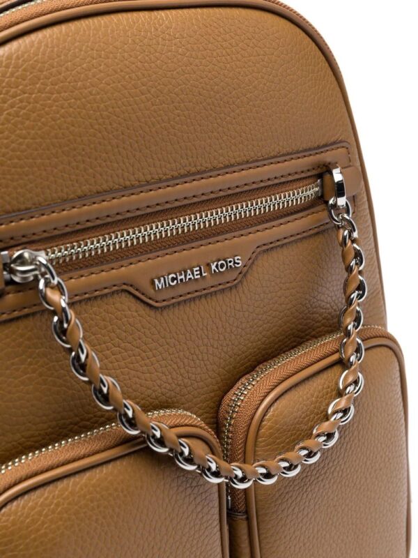 Michael Michael Kors  logo-plaque leather backpack - Image 3